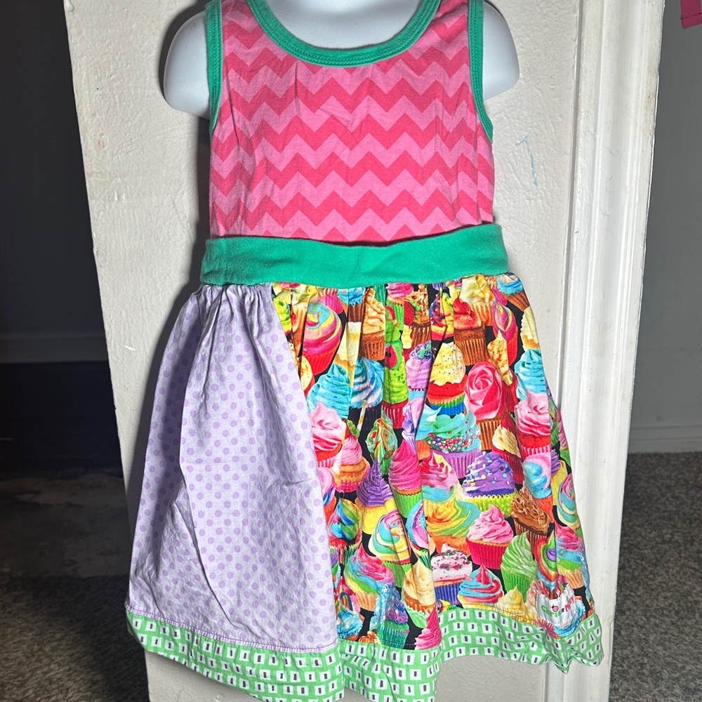Vibrant Multicolor Kids Casual Dress